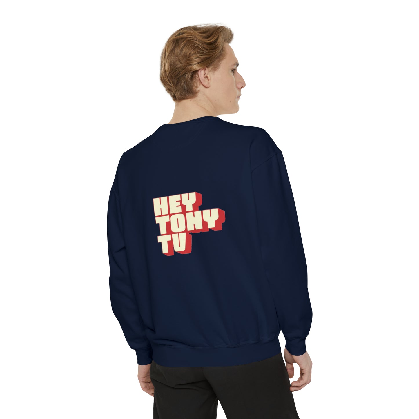 Inhale-Exhale Unisex Garment-Dyed Sweatshirt