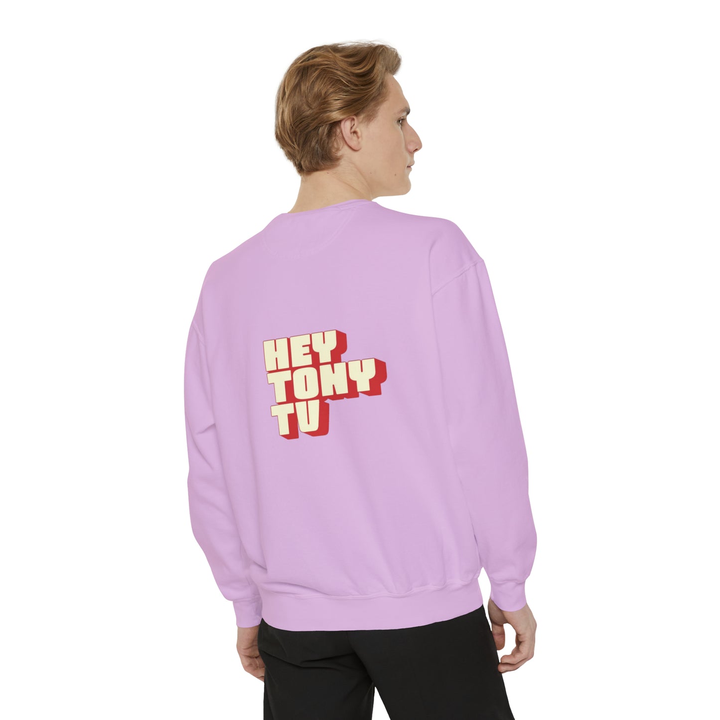 Inhale-Exhale Unisex Garment-Dyed Sweatshirt