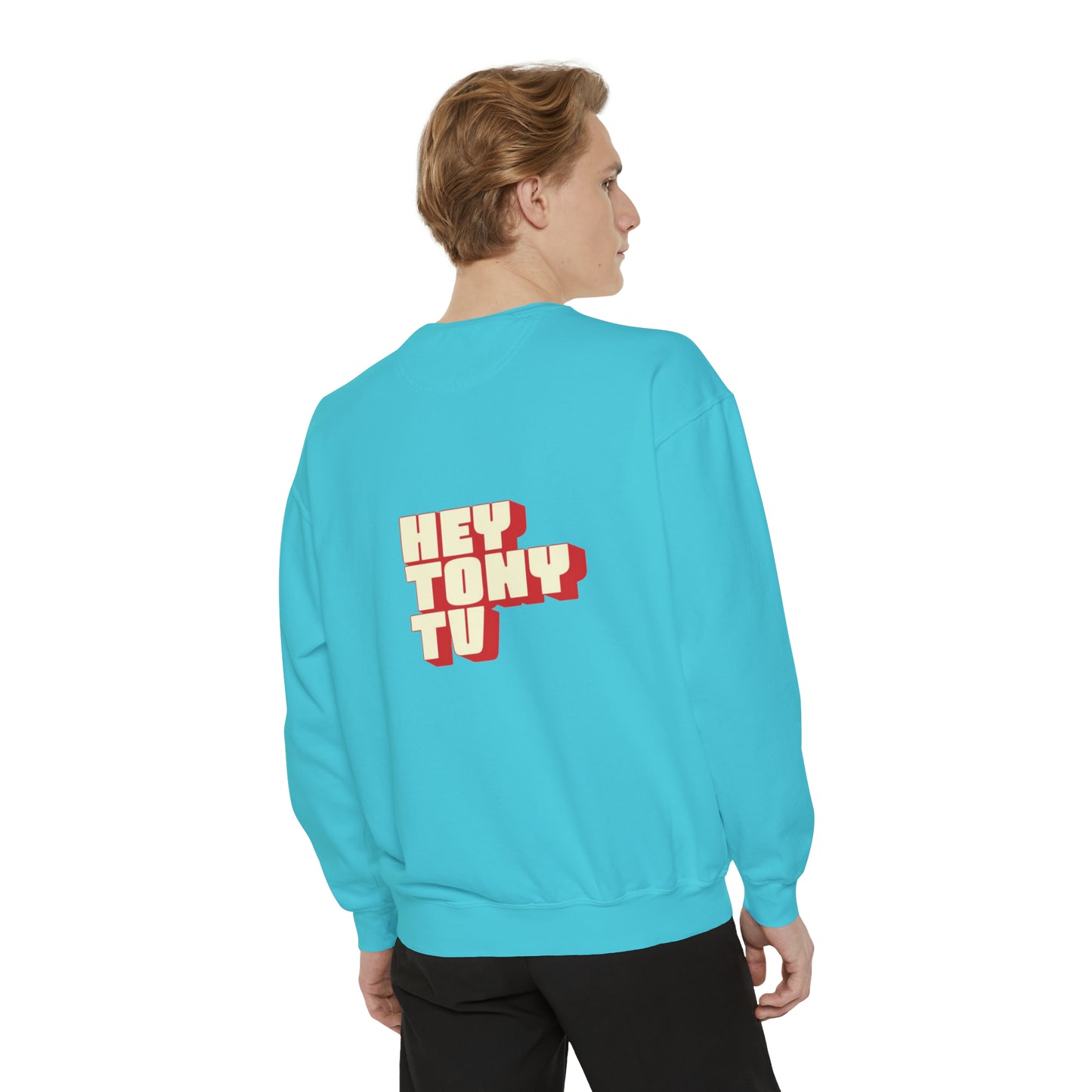 Inhale-Exhale Unisex Garment-Dyed Sweatshirt