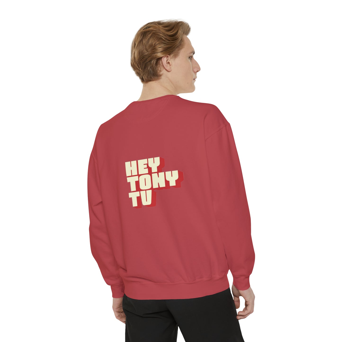 Inhale-Exhale Unisex Garment-Dyed Sweatshirt