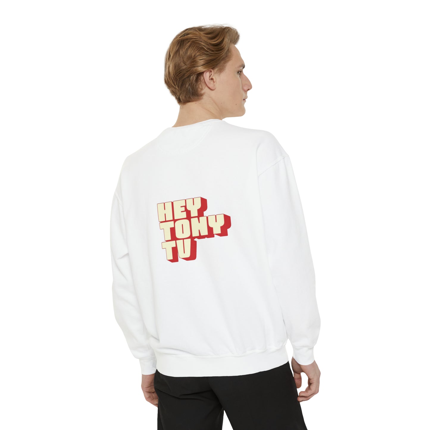 Inhale-Exhale Unisex Garment-Dyed Sweatshirt
