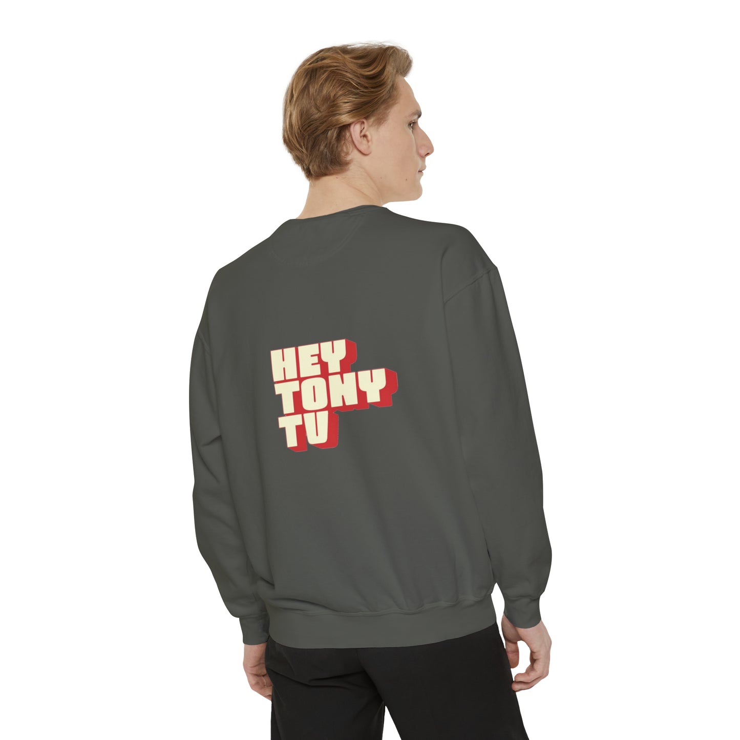 Inhale-Exhale Unisex Garment-Dyed Sweatshirt