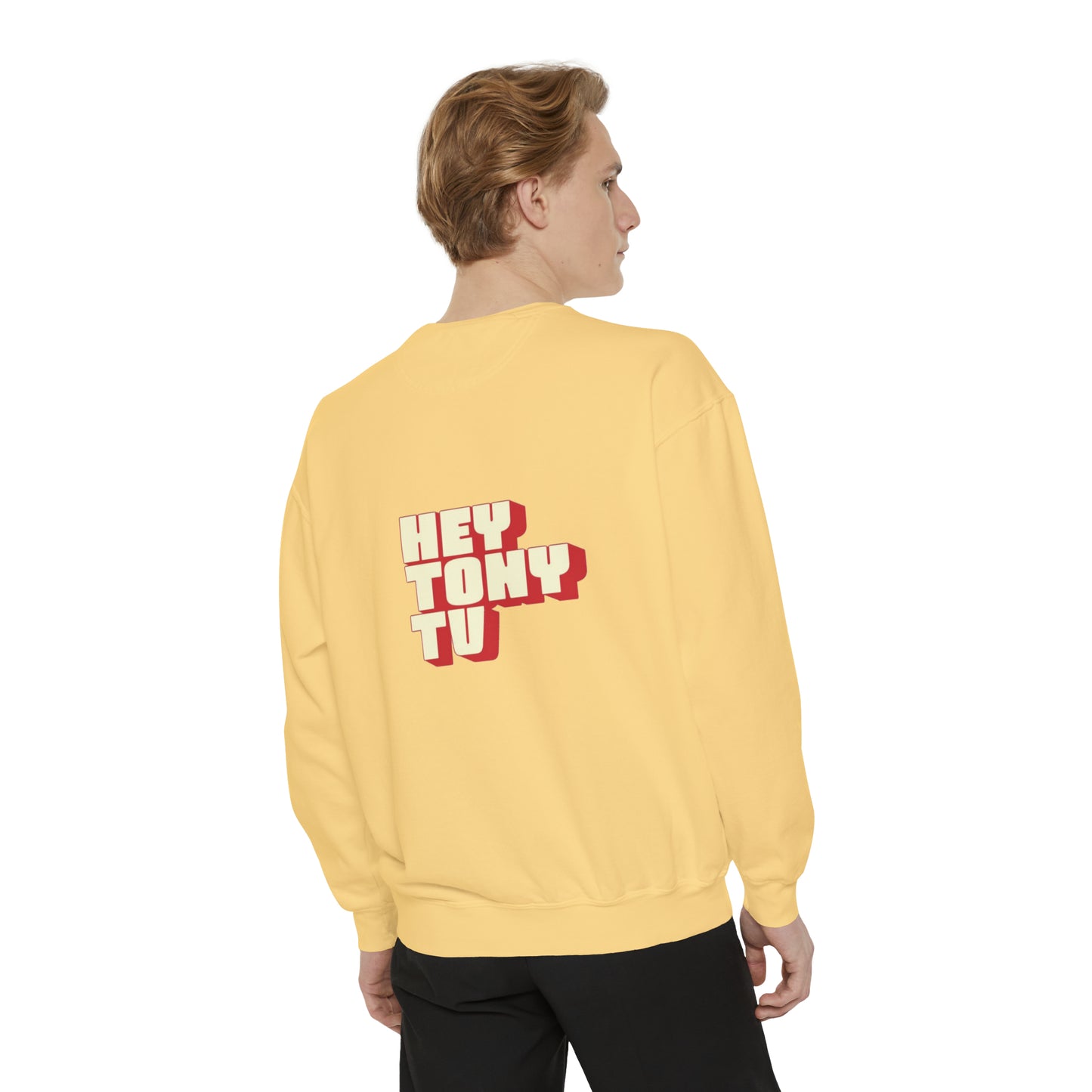 Inhale-Exhale Unisex Garment-Dyed Sweatshirt