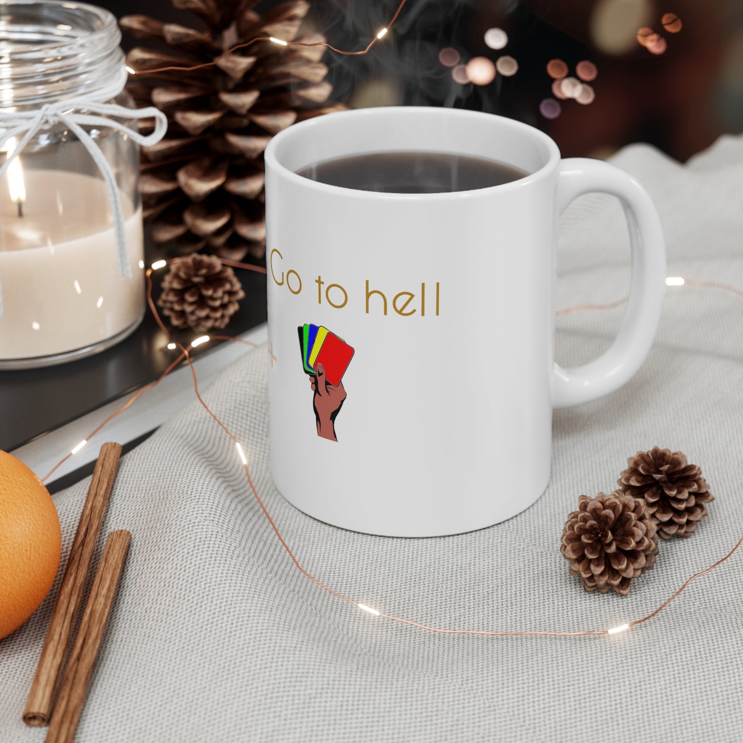 Inhale-Exhale Ceramic Mug 11oz