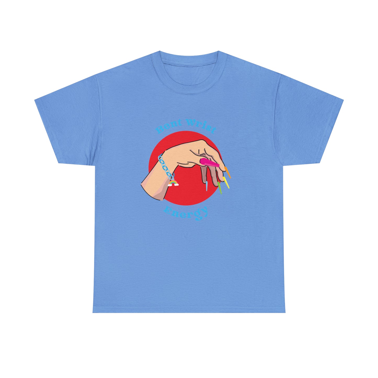 Bent Wrist Energy Pride Nail Heavy Cotton Tee