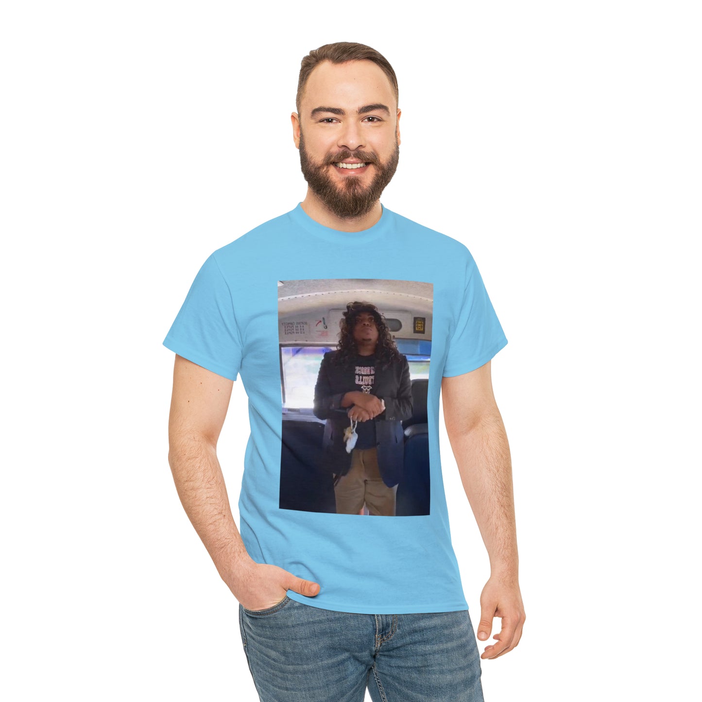 "Umm, Excuse Me" Heavy Cotton Unisex T-Shirt