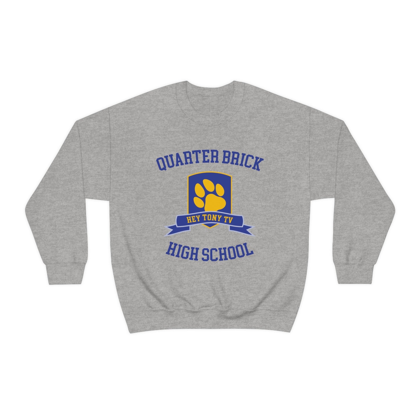 QuarterBrick High Unisex Crewneck Sweatshirt