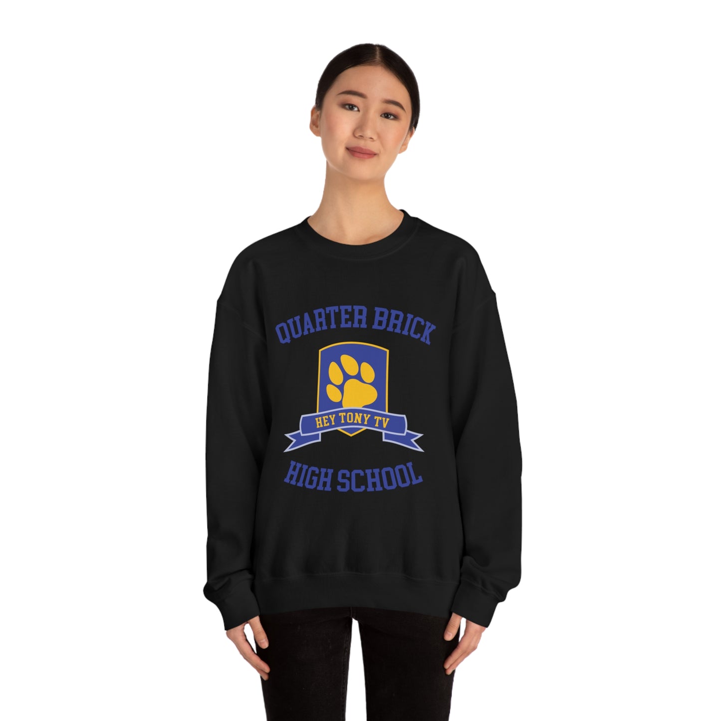 QuarterBrick High Unisex Crewneck Sweatshirt