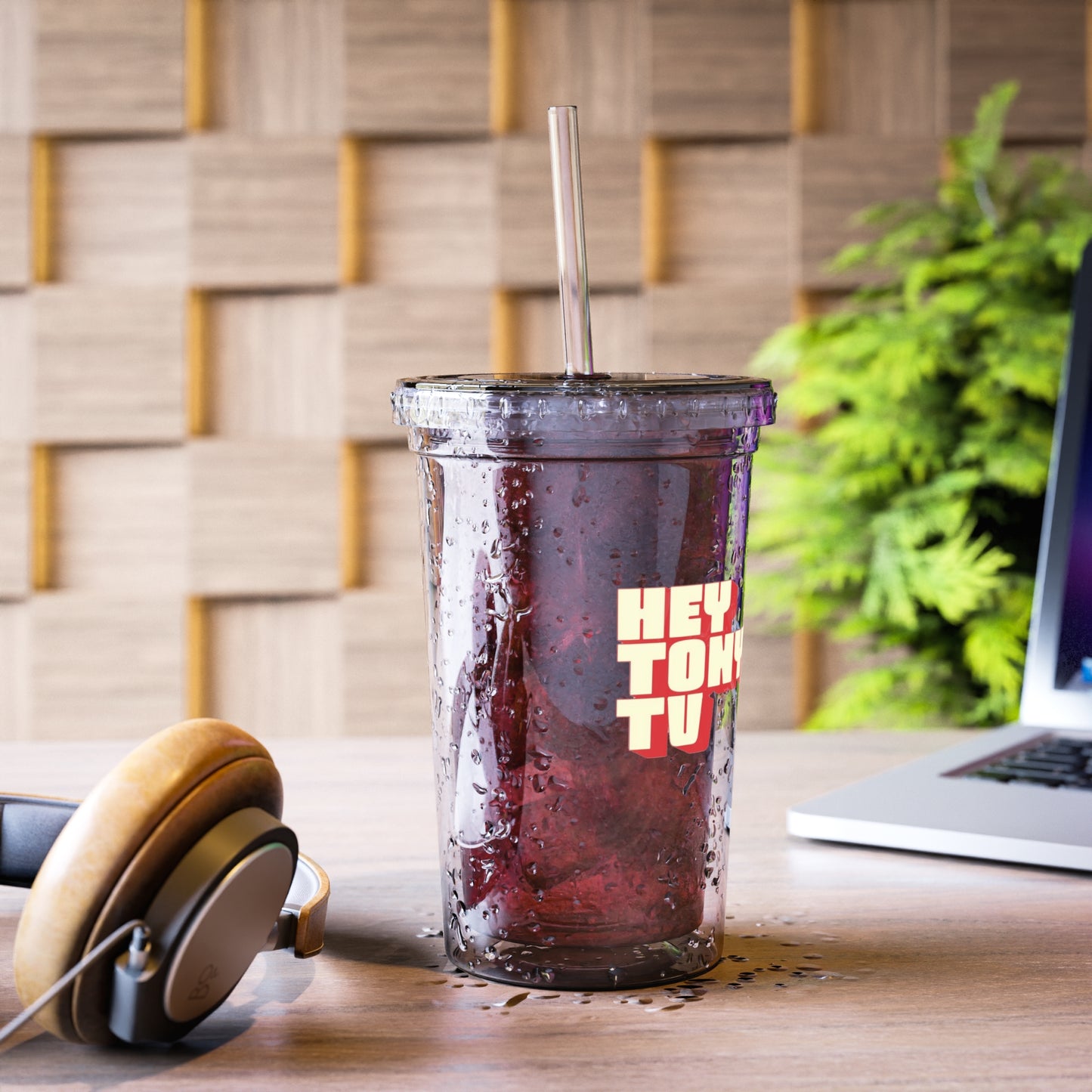 "You Said What?" Tumbler with Straw