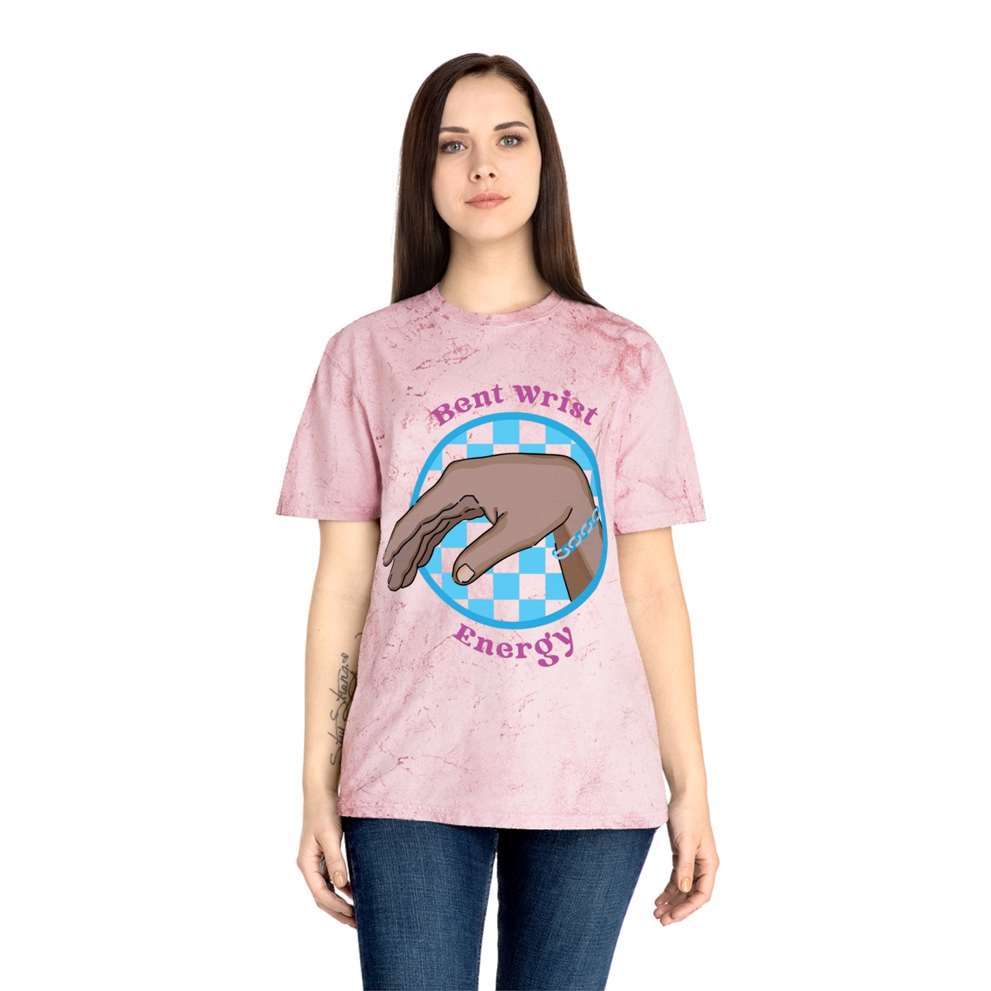 Color Blast Bent Wrist Energy Unisex Tee