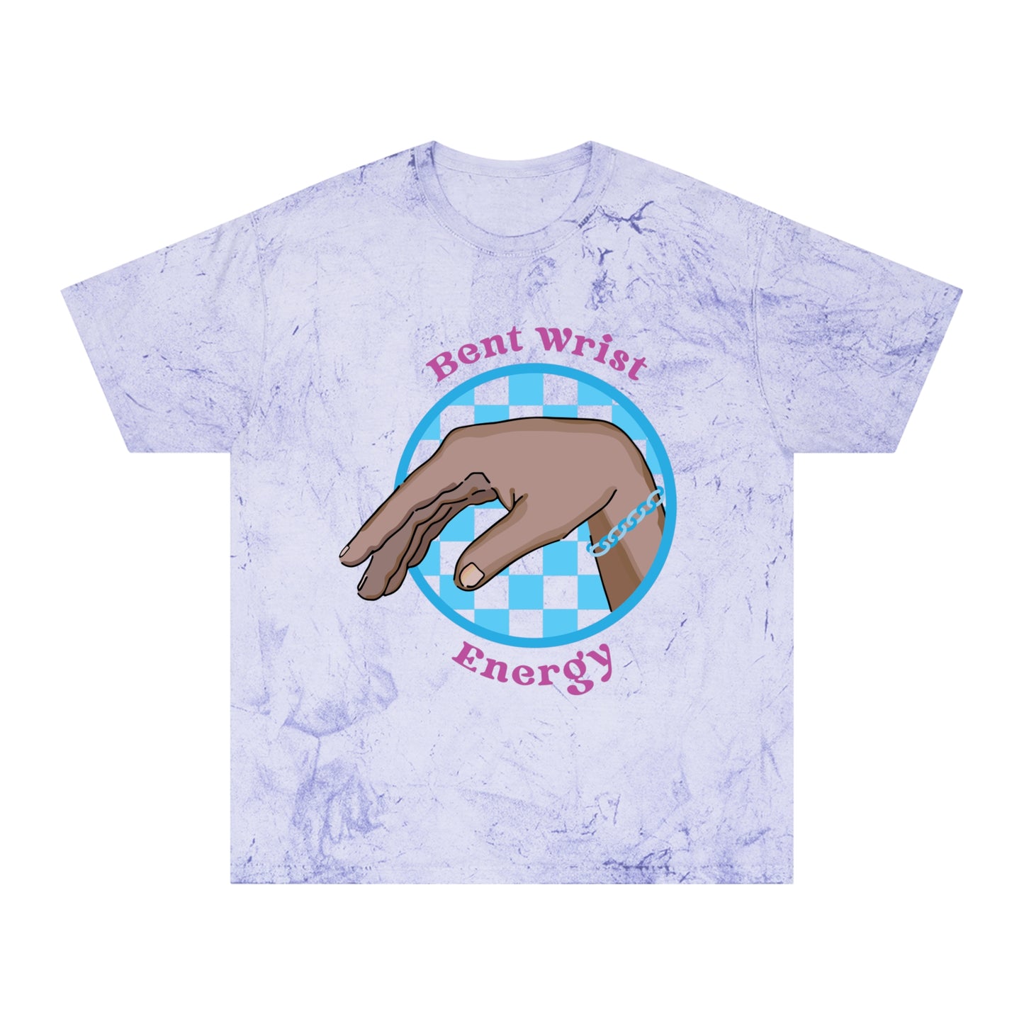 Color Blast Bent Wrist Energy Unisex Tee