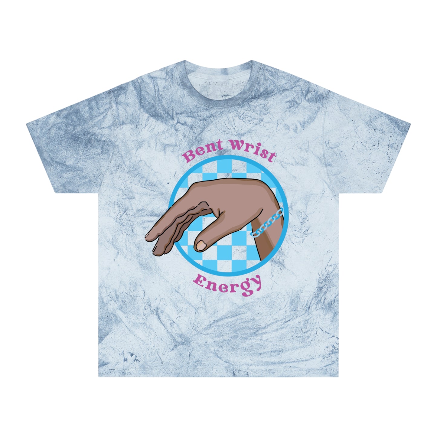Color Blast Bent Wrist Energy Unisex Tee