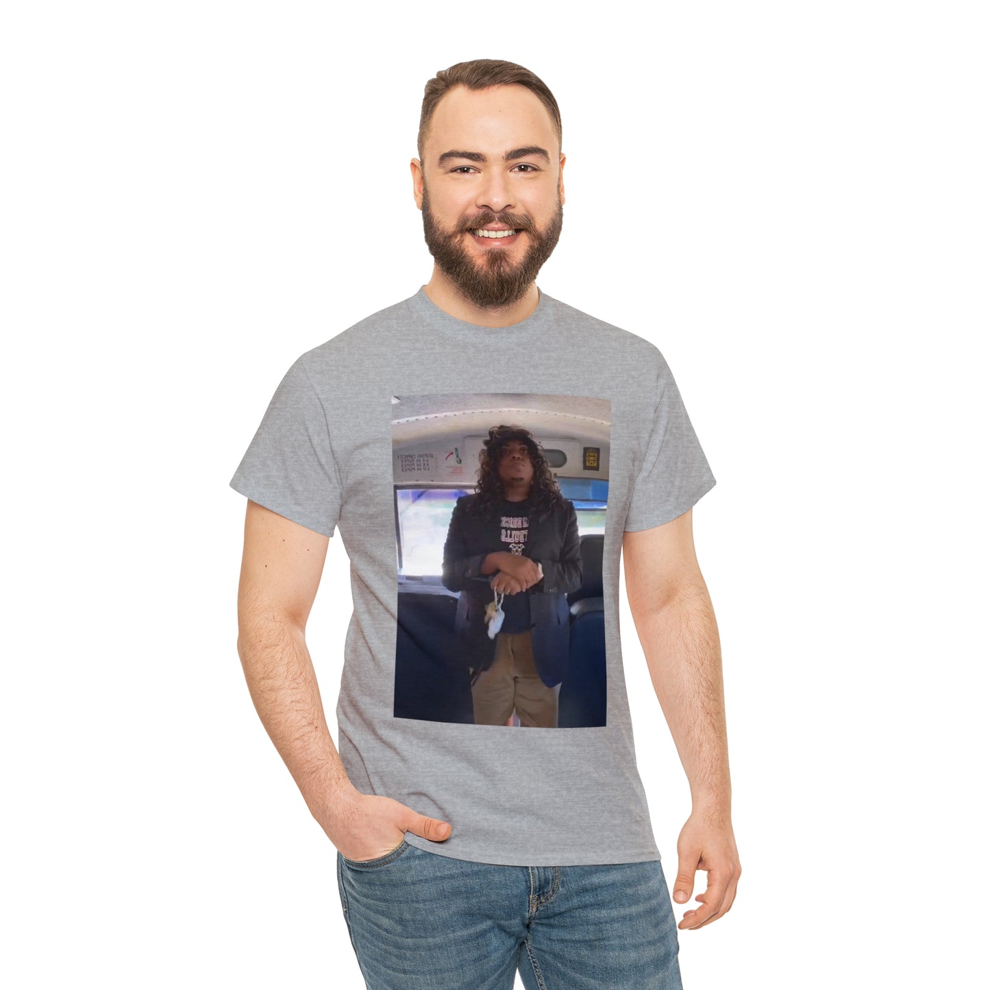 "Umm, Excuse Me" Heavy Cotton Unisex T-Shirt