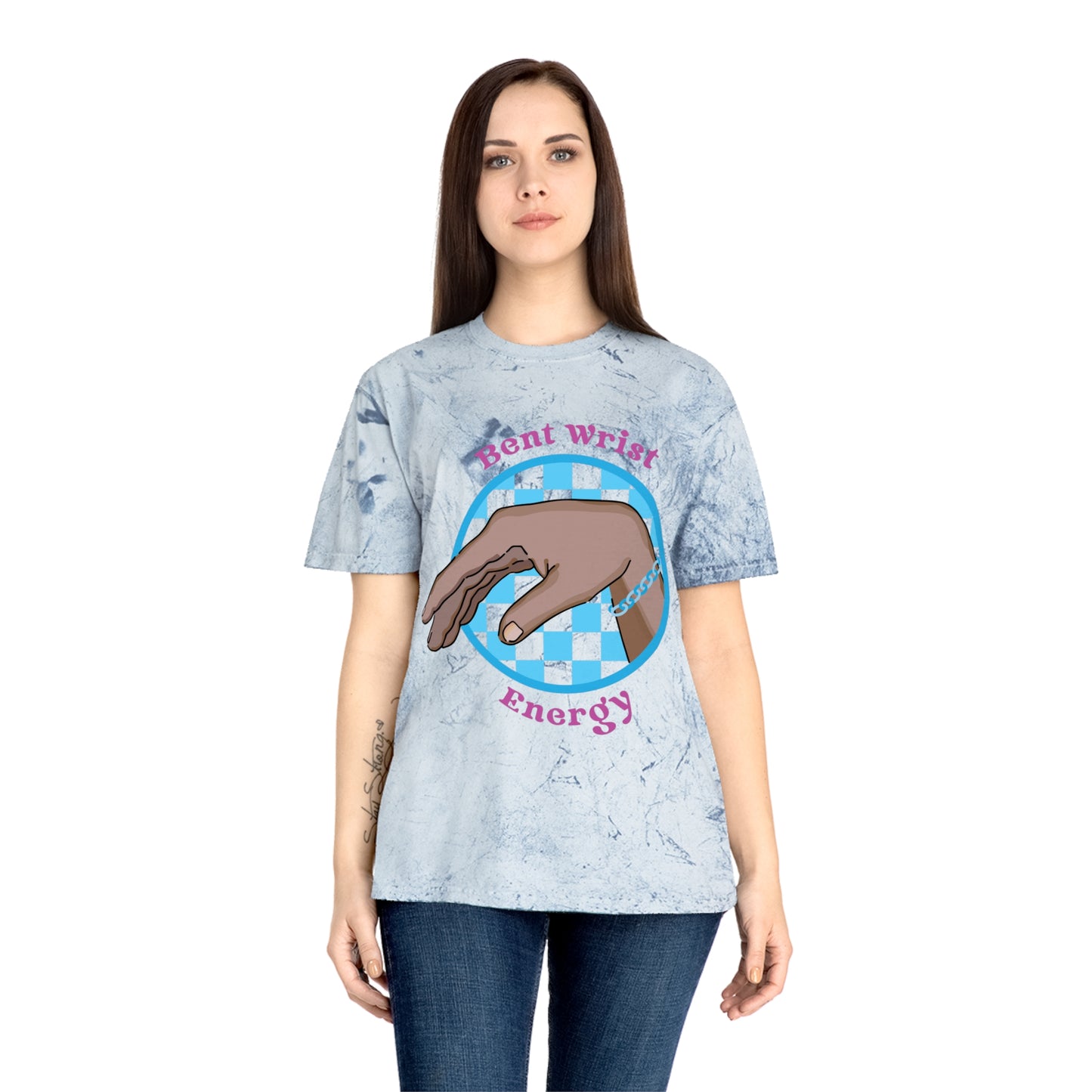 Color Blast Bent Wrist Energy Unisex Tee