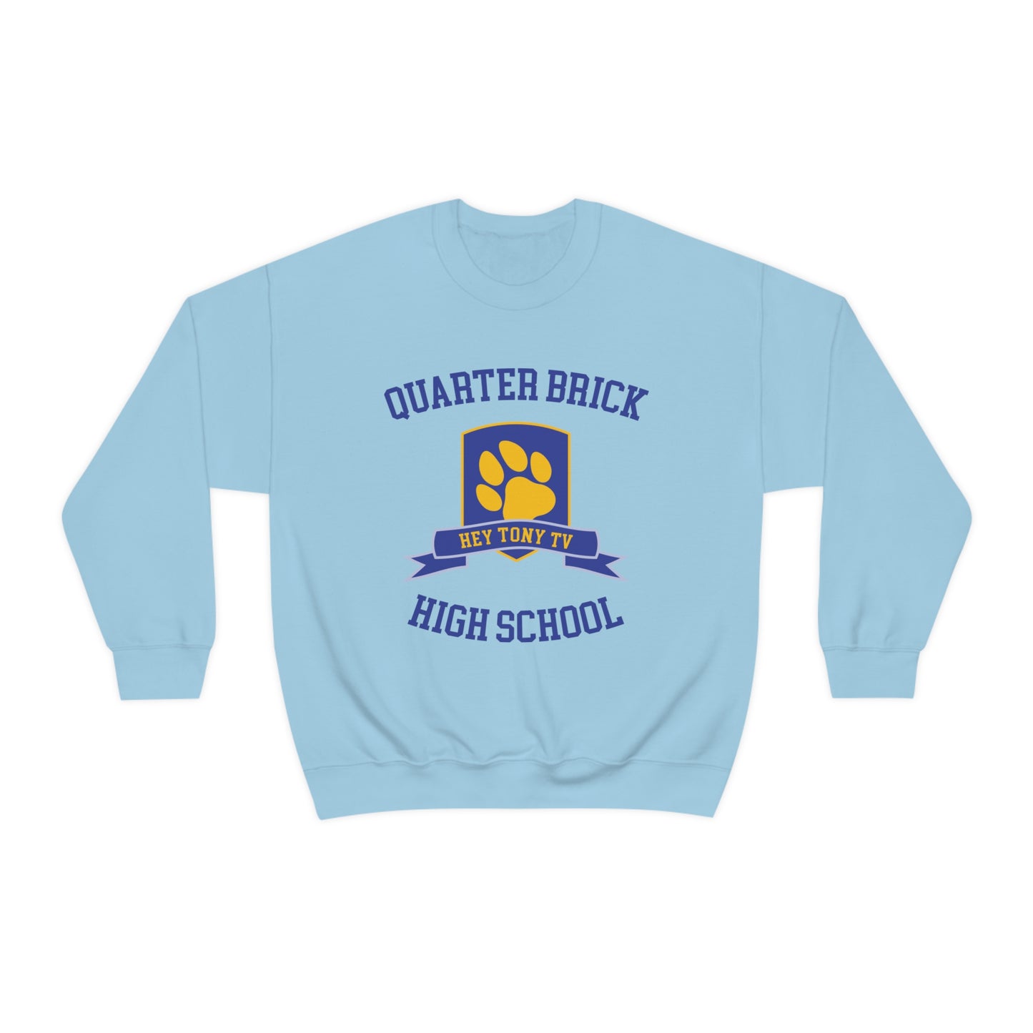 QuarterBrick High Unisex Crewneck Sweatshirt