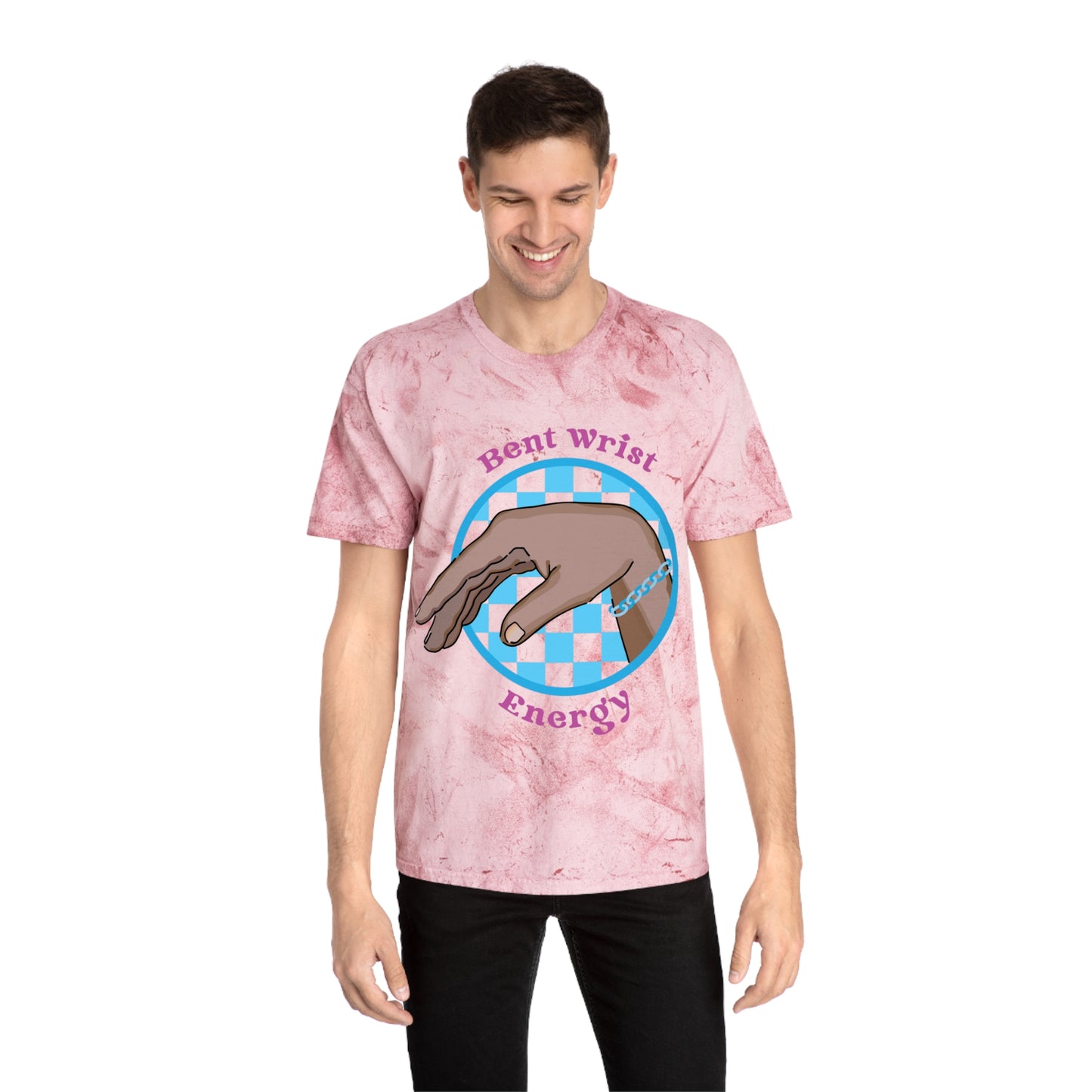 Color Blast Bent Wrist Energy Unisex Tee