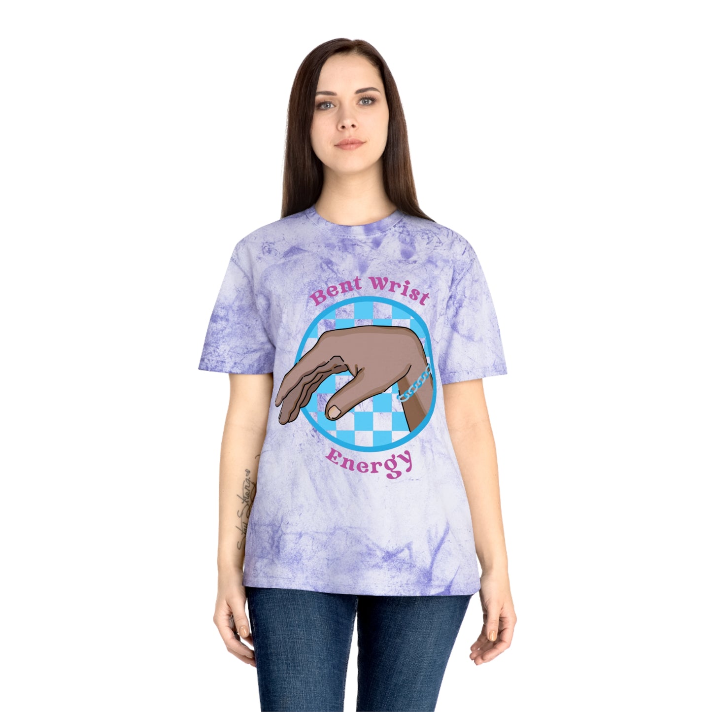 Color Blast Bent Wrist Energy Unisex Tee