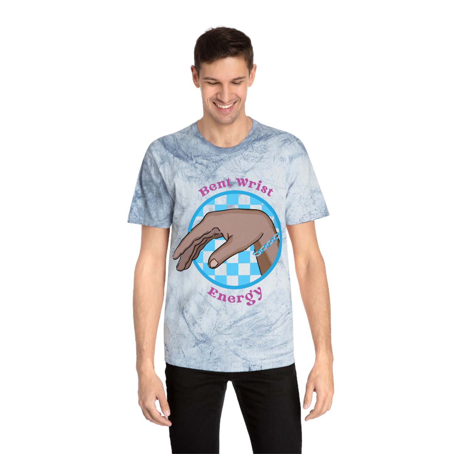 Color Blast Bent Wrist Energy Unisex Tee